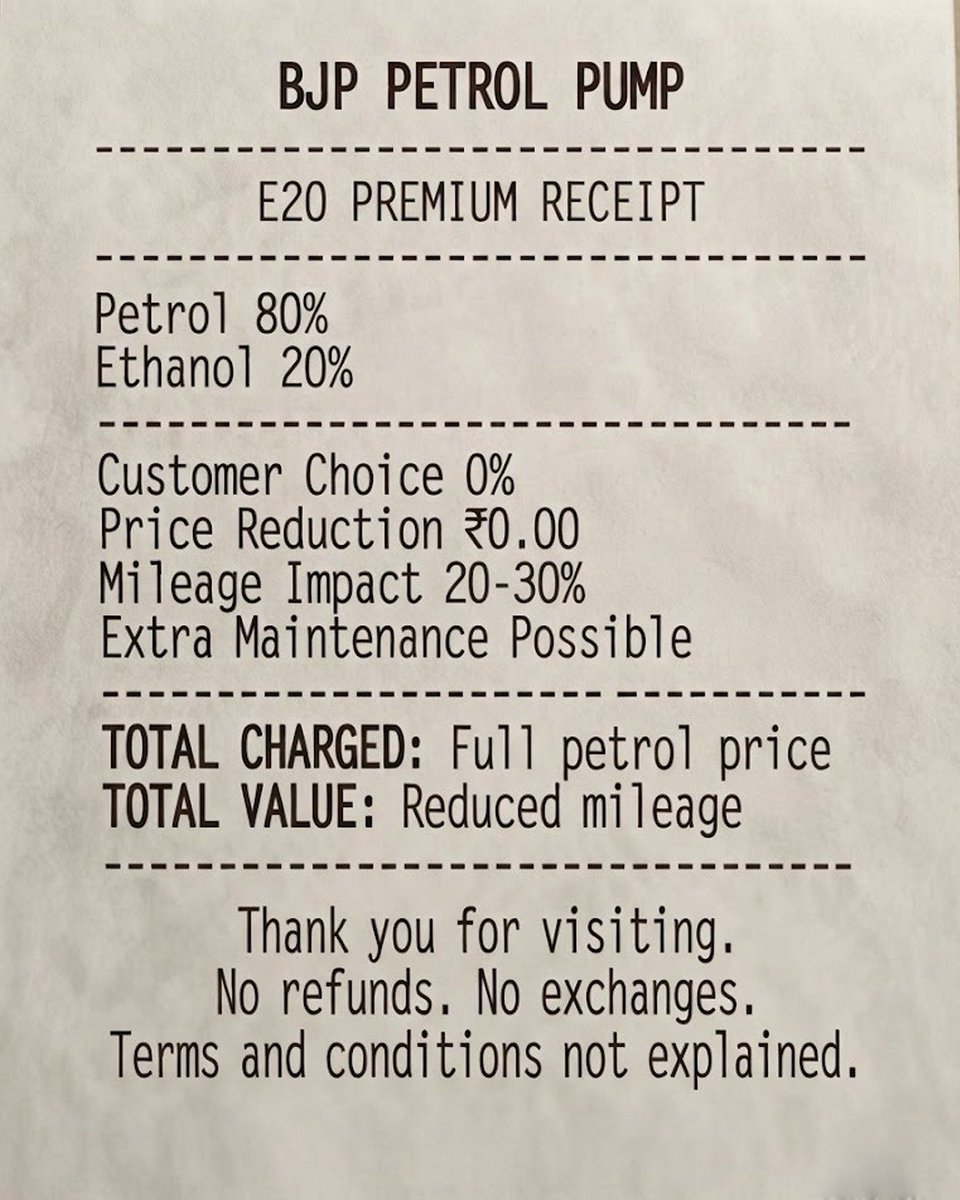 AamAadmiParty's tweet photo. If consumers are paying the same but driving less, who benefits? https://t.co/OMR629rI6U