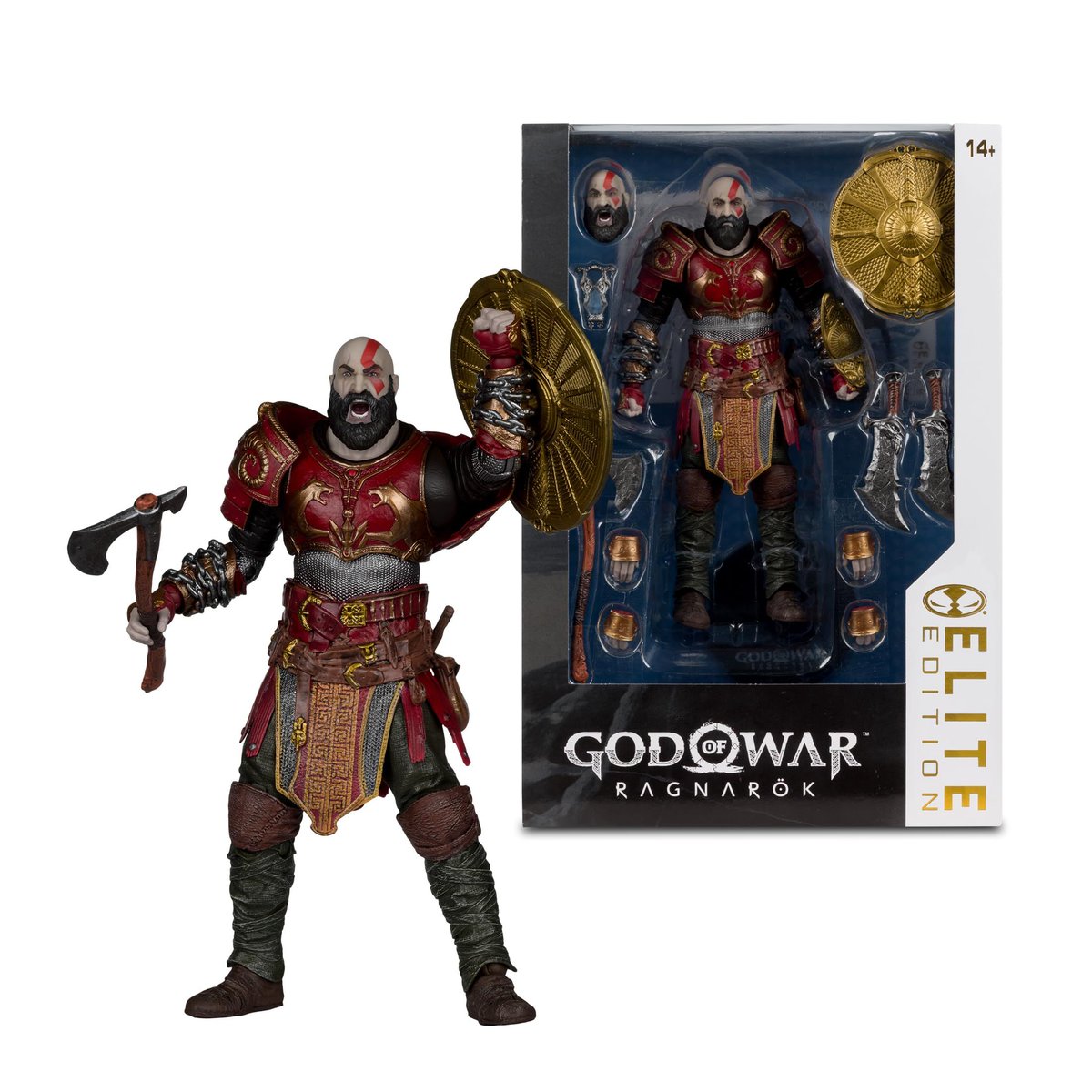preterniadotcom's tweet photo. McFarlane Toys God of War: Ragnarok preorders are up on Amazon:

Elite Kratos - https://t.co/ByFsrGQTik 
Kratos - https://t.co/Imkub8MG7J 
Einherjar - https://t.co/KWKSdg6D6s #ad https://t.co/ARbUzEnvDm