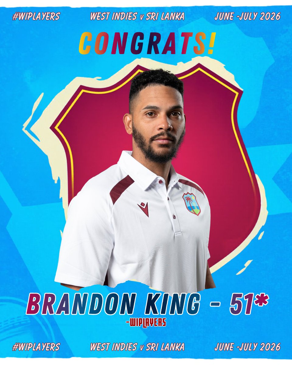 wiplayers's tweet photo. Understood the assignment 🫡
Congrats @bking_53 🌟🎊
#WIPlayers https://t.co/3FZzC3UNnK