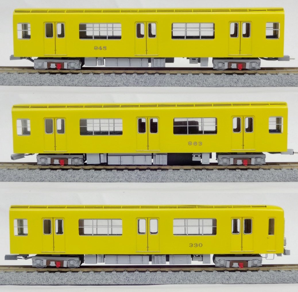 MuYou96844's tweet photo. 紙から作る名古屋市交通局「黄電」300形。
サイドビュー(制御器側)。 https://t.co/tZ1IXqgDLm