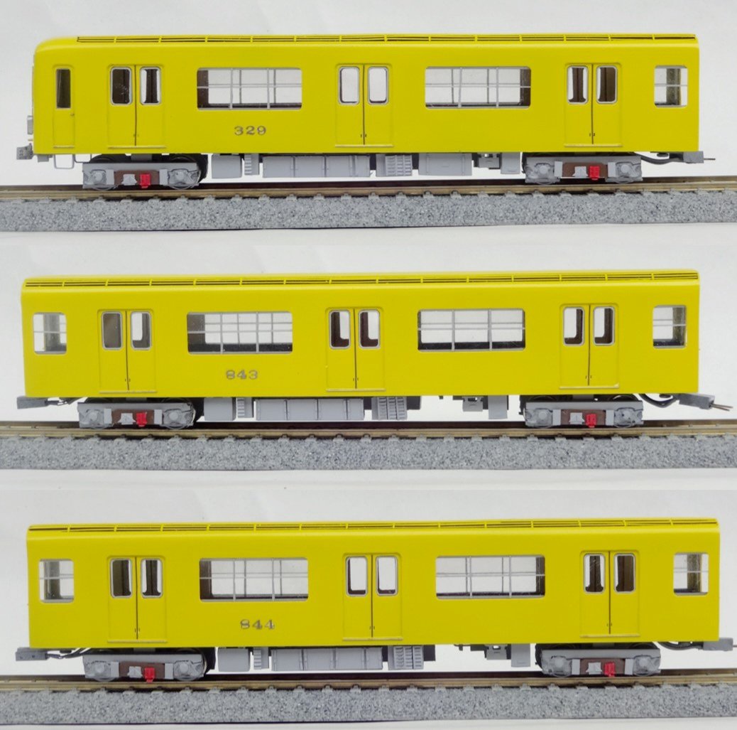 MuYou96844's tweet photo. 紙から作る名古屋市交通局「黄電」300形。
サイドビュー(制御器側)。 https://t.co/tZ1IXqgDLm