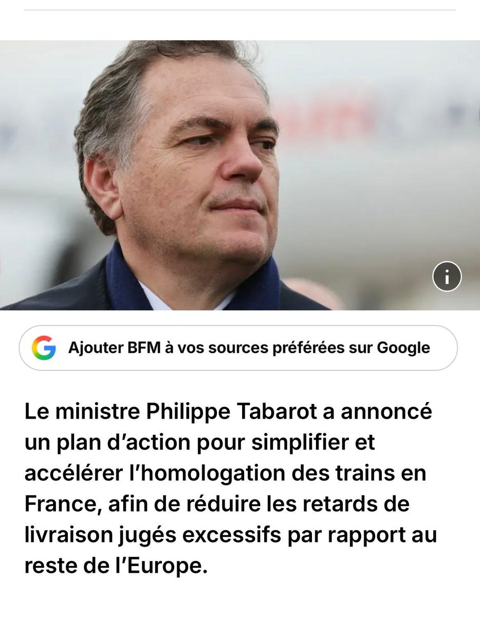 PhilippeTabarot's tweet photo. L’avenir du ferroviaire s’écrit collectivement.

Ce mardi 7 juillet, j'étais avec Sébastien Martin pour franchir, avec les Régions, les opérateurs et les industriels, une étape décisive en signant un plan d'action commun pour transformer durablement la filière ferroviaire.

L’objectif est clair : améliorer la conduite des programmes de livraison des trains neufs, réduire les délais pour les usagers et renforcer la compétitivité de notre industrie à l'échelle mondiale.

Ce plan stratégique repose sur 3 priorités majeures : 
• Fédérer la filière pour mieux anticiper les risques. 
• Anticiper les besoins afin de mieux préparer les futurs appels d'offres. 
• Gagner en efficacité en simplifiant les procédures, sans jamais transiger sur le haut niveau de sécurité ferroviaire.

Une task force se réunira chaque mois pour suivre la mise en place des différents chantiers stratégiques de la filière.

https://t.co/Y2VQiFPnea
