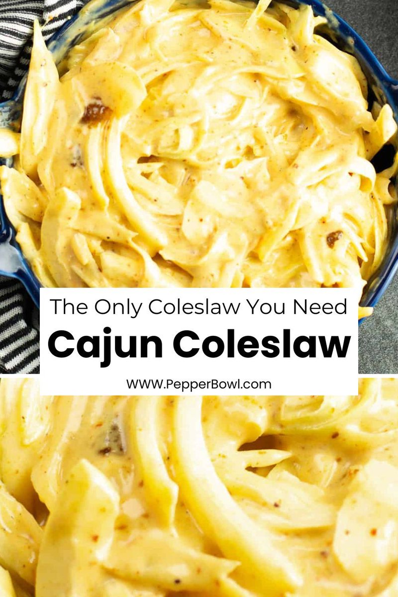 pepperbowl's tweet photo. ➡️ https://t.co/5HiTtWshdG 

Forget boring coleslaw — this Cajun Coleslaw has a spicy kick that pairs PERFECTLY with BBQ! 😍 

#summerfood #cajun #homemade https://t.co/8l66fPfdZS