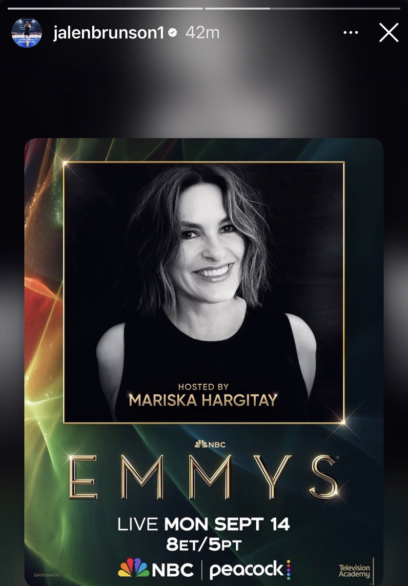 mhargitay__'s tweet photo. He’s happy for his girl https://t.co/Mc0MagSLa4