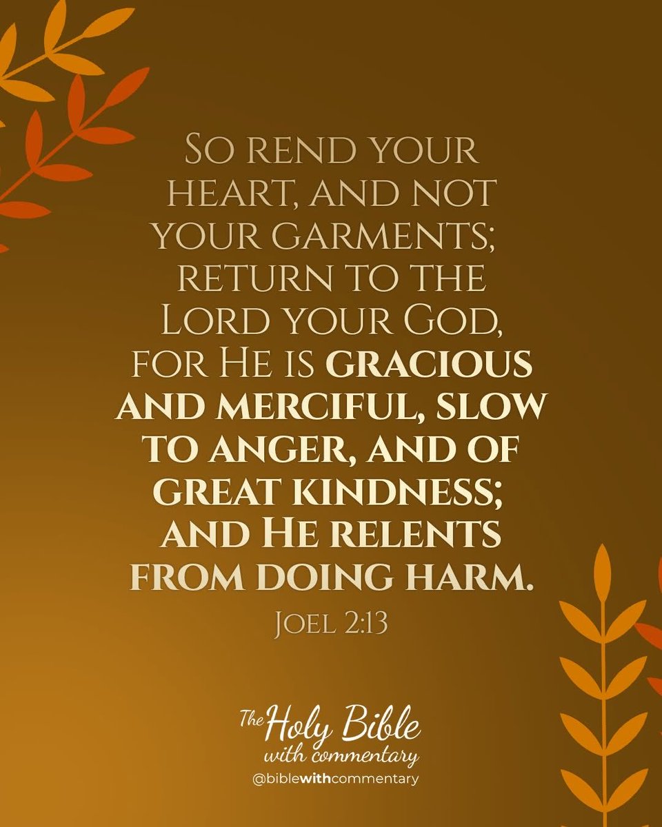 AlexMor2273's tweet photo. Joel 2:13 https://t.co/7a7FMk0h9a