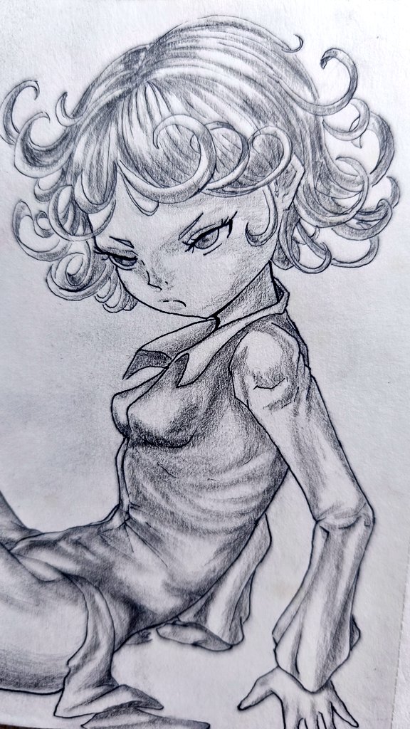 Rlyeh_Art's tweet photo. Entintando y sombreando, Tatsumaki 💚🫶🏼

Se que se puede mejorar el sombreado pero solo traía un lápiz conmigo xD 🤙🏼 https://t.co/YchsqLxRJK