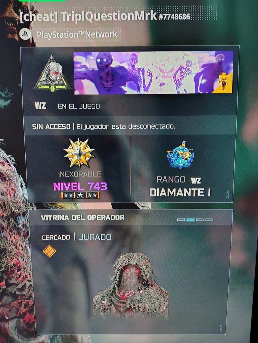 Nuelo20's tweet photo. @CallofDutyCM @RatedRforR Did they forget about this one, it seems? He's blatantly cheating, and I've even caught him ruining matches in casual mode. And there are several more console players cheating too; they're reported, but nothing happens, they just keep playing. https://t.co/E9EL0TScfI