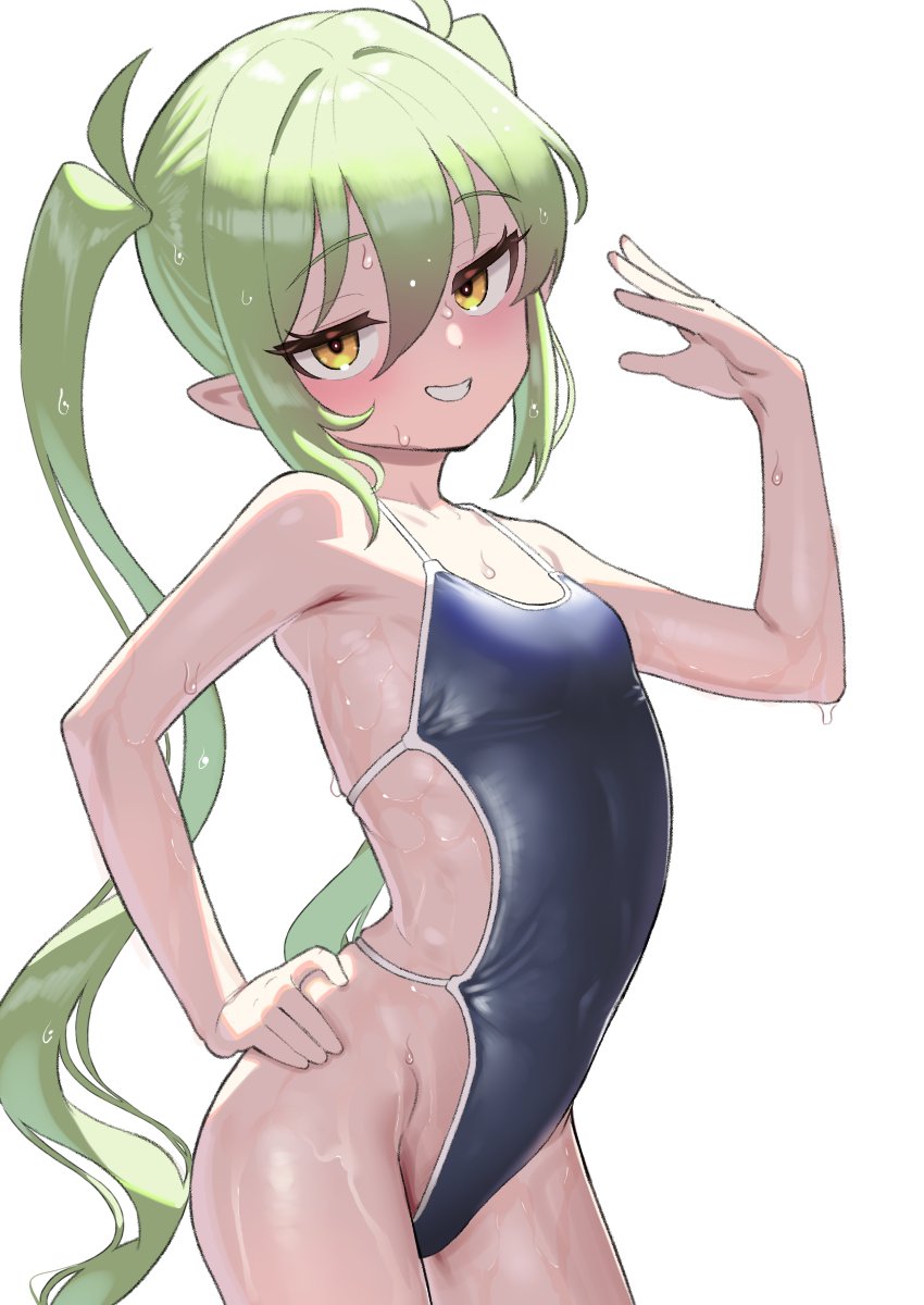 SenseiBait's tweet photo. I can see right through you senseiii~ You didn't come to the pool to cool off your here to oogle little girls 🫣🫣

I'll have to punish you 💢💢🥰

2dfd https://t.co/ABNspH1QT3
