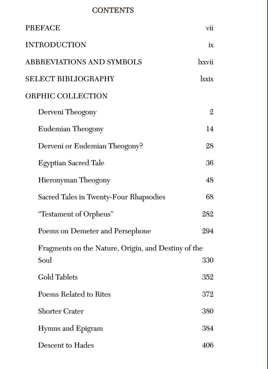 iosif_lazaridis's tweet photo. The Orphic Collection was published today by Loeb Classics.

https://t.co/gPXRF6OBik https://t.co/Iuc19E4RsM