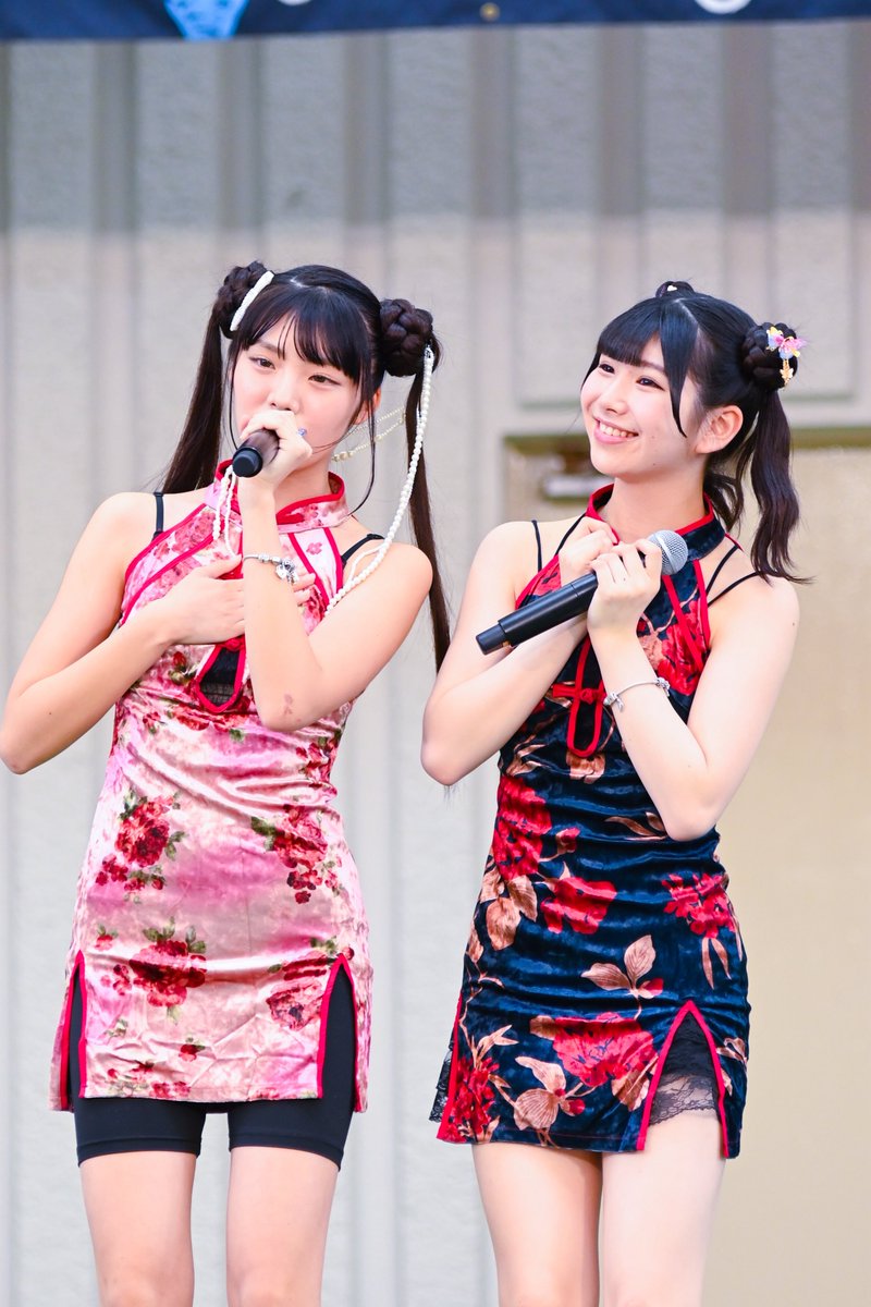 衣装も髪型も可愛すぎる🥰 #丸上ひまり💕 #桜まほ💕 #CHERRFUL #上野