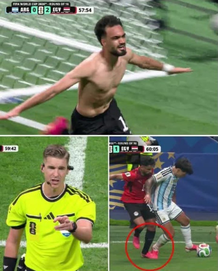 imsaadsaleem's tweet photo. FIFA IS SO RIGGED… Egypt Got robbed by FIFA’s corruption !!!
🔺 He awarded Argentina a penalty.
🔺 He took off a goal of Egypt.
🔺 Egypt were denied a penalty.
🔺 Half the team got yellow cards.
🔺 He consults VAR only in Argentina’s favor, not ours.
@FIFAWorldCup
#Fıfaworldcup https://t.co/v5gGRduqL8