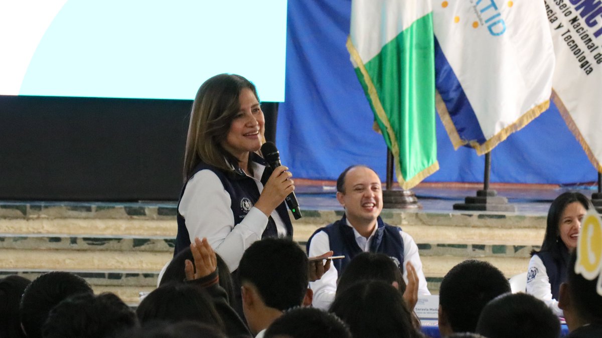 SECCATID's tweet photo. ✅Con el impulso de la Vicepresidenta de la República @KarinHerreraVP , la #SECCATID realizó lanzamiento de la “Estrategia Preventivo Digital” por medio de la plataforma Tik Tok, dirigido a más 300 estudiantes https://t.co/70TaeUCKx6
