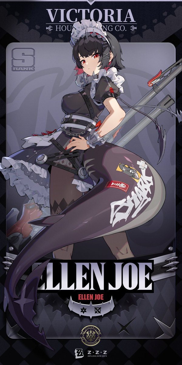 voidshifu's tweet photo. ellen foi tão boa adição pra definição da estética inicial do zenless, o que eu não daria pro game ter continuado seguindo a premissa https://t.co/Fr5W1B0Ppn