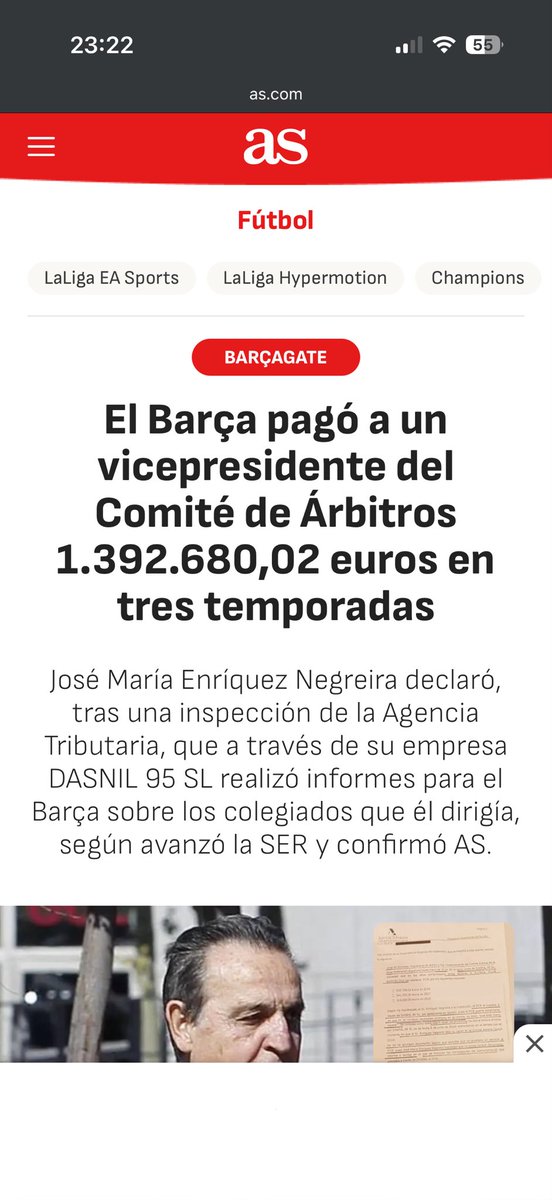 DeleiteJr97's tweet photo. @Iakegor A ver si es que es Colombia llegan las noticias, pero que no son teorías, al equipo al que apoyas a 12k kilómetros de distancia está imputado por corrupción, te lo pongo por aquí https://t.co/VUl3Fy06sc