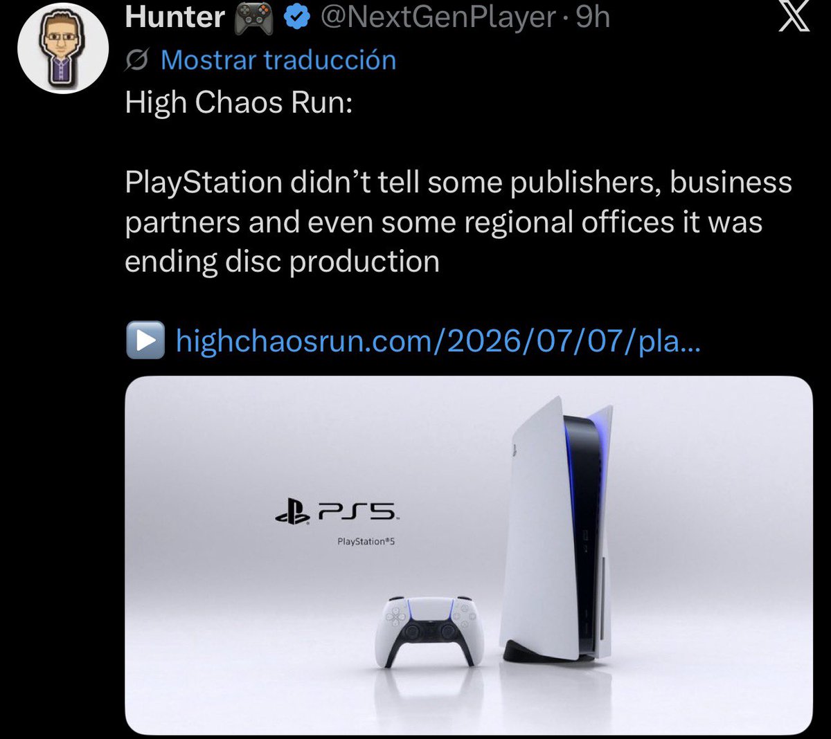 AllConsoleFan's tweet photo. ‼️PLAYSTATION ES LA CULPABLE‼️

Es la culpable de que GTA VI sea totalmente digital.

Se esta informando que múltiples desarrolladoras no fueron avisadas con tiempo por Sony de su desastrosa decisión de matar el formato físico.

Solo algunos desarrolladores como Rockstar fueron avisados por Sony por lo que Rockstar tuvo que tomar de manera forzosa la decisión de lanzar GTA VI solo en digital por que sabia que los usuarios fisi os de ps5 no podrían jugar a GTA en PS6 y podia tener problemas con los usuarios.

Sony complico el gaming para todos!!!