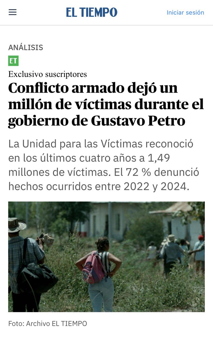 JuanPabloY2K's tweet photo. @petrogustavo Que NUNCA lo olviden los zurdos!

El ProgreFascismo ha causado ya UN MILLON DE VICTIMAS en solo 4 años.

Ese es el legado del Golpista Petro, el ProgreFacho.  UN MILLON DE VICTIMAS. https://t.co/u0yHO0gtQb