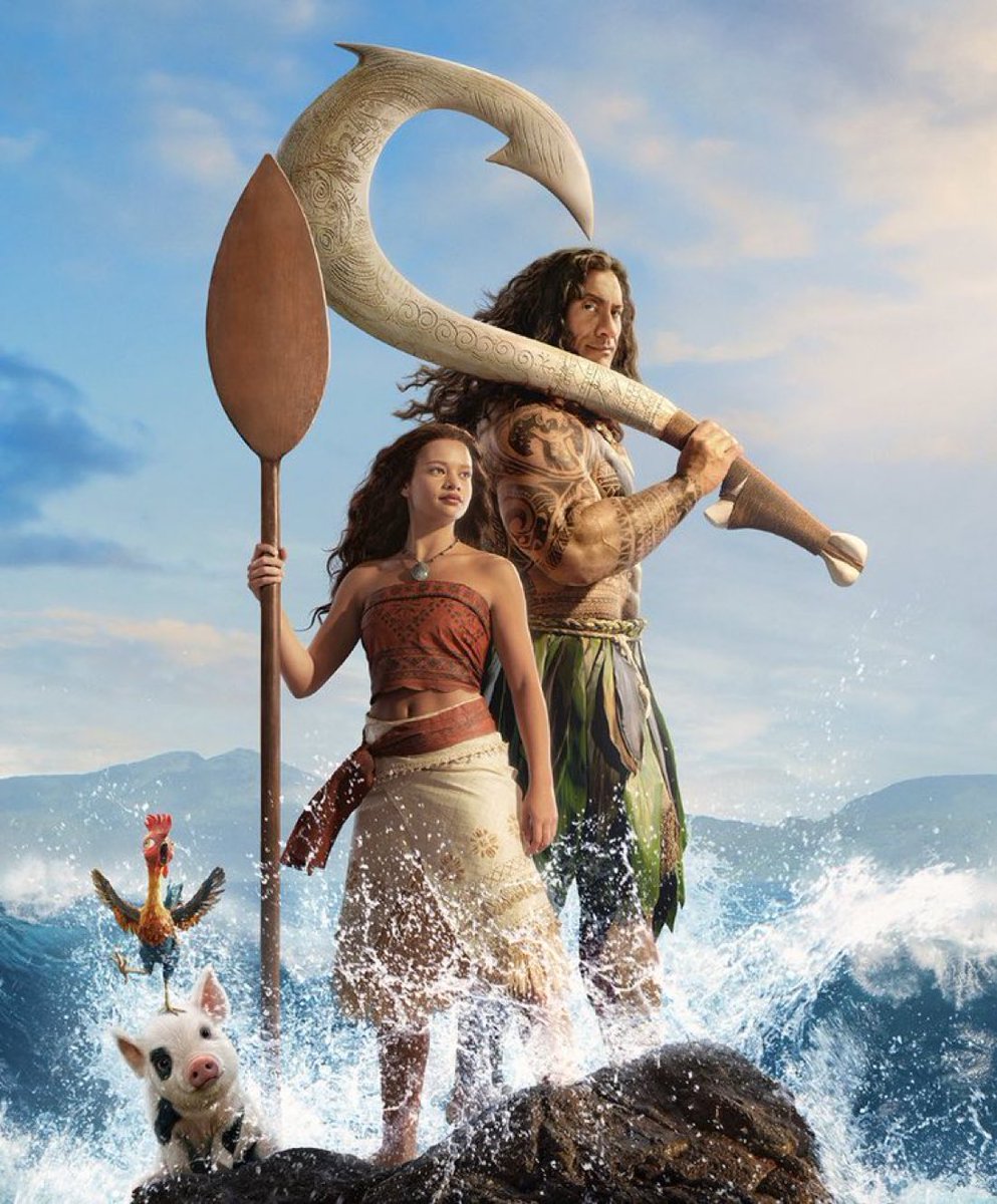 HollywoodHandle's tweet photo. The ‘MOANA’ live-action remake is on track for a +$130M global opening weekend.

• Budget was +$200M

• One of the worst openings for a Disney live-action remake

• For comparison, ‘The Little Mermaid’ ($186M), ‘Cinderella’ ($132M). https://t.co/DTIgZarN4d