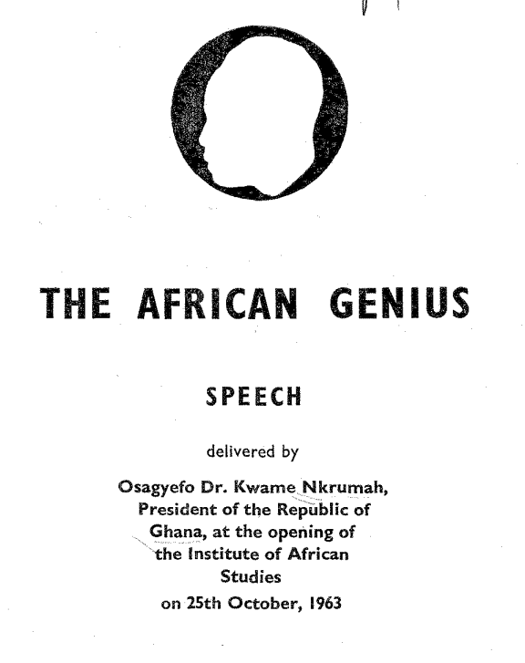 KwekuOA's tweet photo. "The educated man should be so sensitive to the conditions around him that he makes it his chief endeavour to improve those conditions for the good of all." https://t.co/xKicRLpVfo