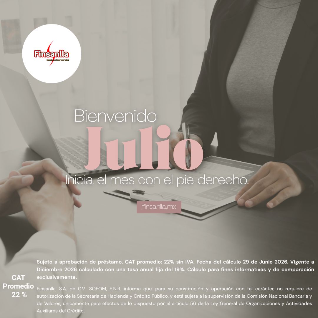 Finsanlla's tweet photo. Este puede ser el mes para ordenar tus finanzas, impulsar tu negocio y tomar decisiones que te acerquen a tus objetivos.
En Finsanlla te acompañamos con soluciones de crédito para que tu empresa siga creciendo.
💼 Créditos desde $300 mil hasta $5 millones. https://t.co/iLKz7OZY77