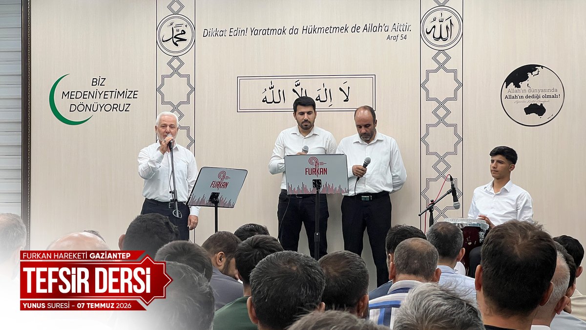 FurkanDerGAntep's tweet photo. Gaziantepli Furkan Hareketi mensupları olarak her hafta düzenlediğimiz #TefsirDersi programımız başladı. https://t.co/GSwGbRa1qP