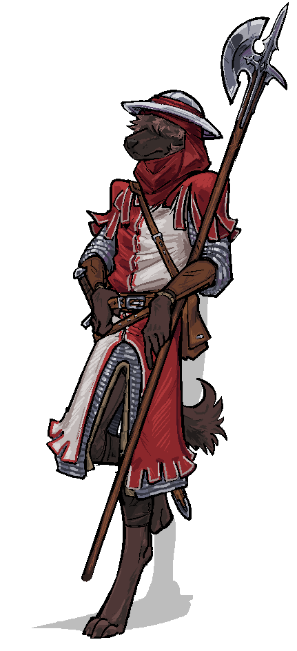 JamDrawers's tweet photo. Commission of some kind of Grumpy Guard https://t.co/tnmhZ552rI