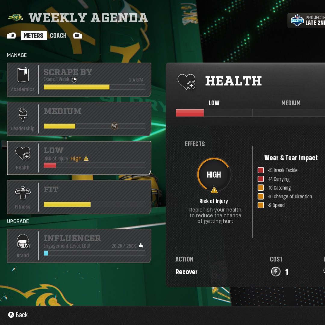 collegefballu_'s tweet photo. EA wants me to study so much I’m constantly getting bruised up in this game. 

Constantly dealing with my ribs and back. I’m not trying to study… 😭😭😭 https://t.co/P53MSz9zzl