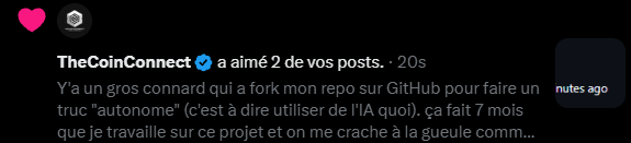 Snaku6's tweet photo. @akiltcringepriv et ce bot qui like mes tweets il peut aller se faire foutre ou pas https://t.co/eD42qI17sL