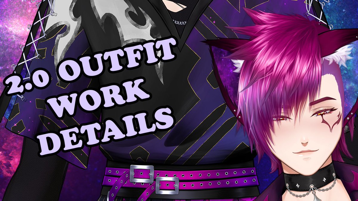 RuranStardust's tweet photo. More art! Now details! No more hair! Probably!🔴 

https://t.co/FDuCQ1Y1ei 
https://t.co/HeHptwtjru

 #Vtuber #ENVtuber #vtlive #goinglive https://t.co/tLedAFT401