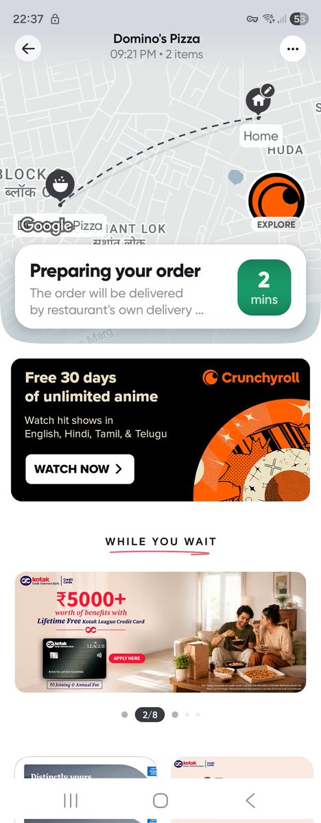 akshay7's tweet photo. Hi @Swiggy , not sure what to do about this? Been stuck for 1.5 hours with this and your help bot is pathetically useless. You give out a number to reach the restaurant and that's a dead end. Stuck in an endless cycle and it's just plain annoying now https://t.co/9H5ta7jro7