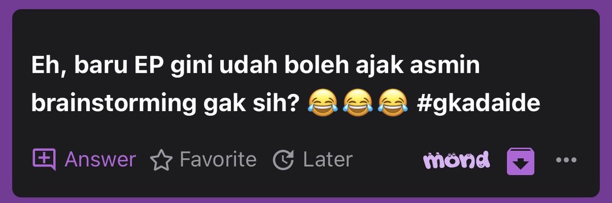 AMESFOLLES's tweet photo. Boleh! Boleh langsung DM base aja ya! https://t.co/9AvEegsvLj
