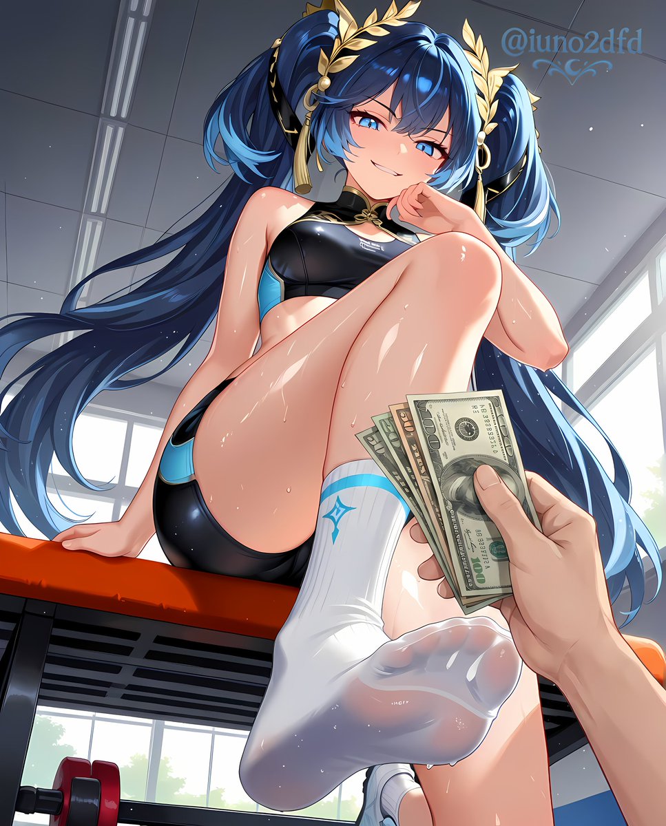 Iuno2DFD's tweet photo. Ewww, you want to pay for my dirty, sweaty gym socks?

You never fail to disgust me.

How much lower can you go, loser?

Beg properly and maybe — just maybe — I’ll let you have them, bitch. 💙

#findom #2dfd https://t.co/MLPklolc9U