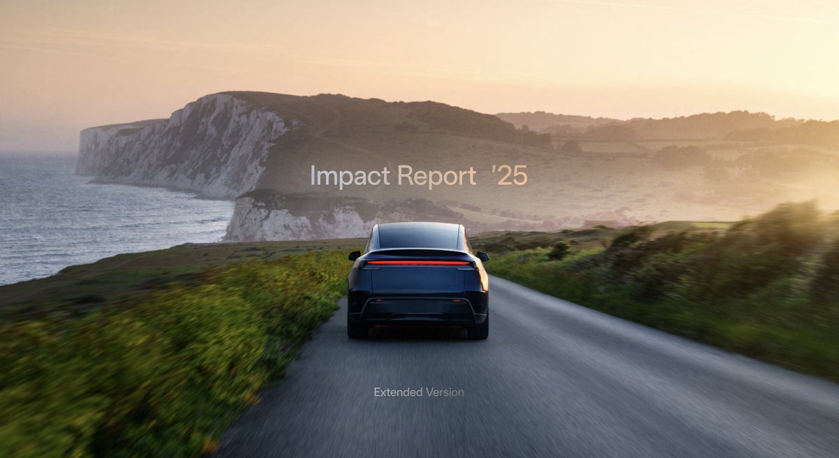 SawyerMerritt's tweet photo. Tesla has just released its 2025 annual impact report. It's 180 pages long. I'll post all the highlights.

Full report: https://t.co/K4xBw9xs9B https://t.co/xr7OcItgjO