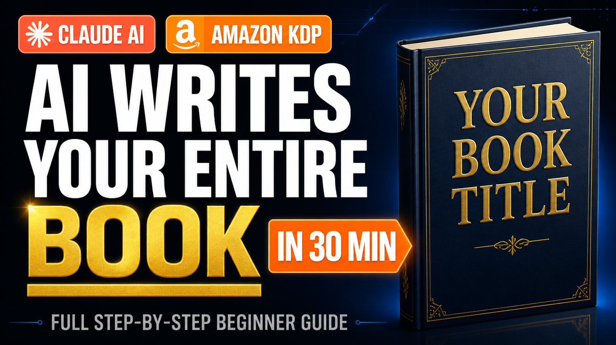 bantumediahub's tweet photo. Claude AI Will Write Your Entire Book—You Publish on Amazon KDP https://t.co/iYBgAnPPzb via @YouTube https://t.co/Gq0WOHx4uk