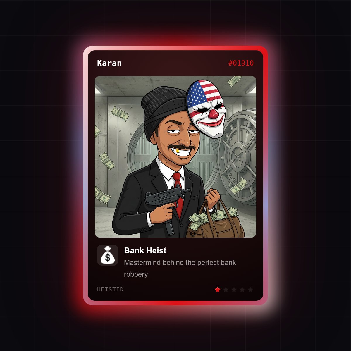 iamkaransharmaa's tweet photo. I'm robbing a bank soon

Join my crew @Heistedxyz

Got 5 slots available, LMK if you want 1 https://t.co/75iUpvVMee
