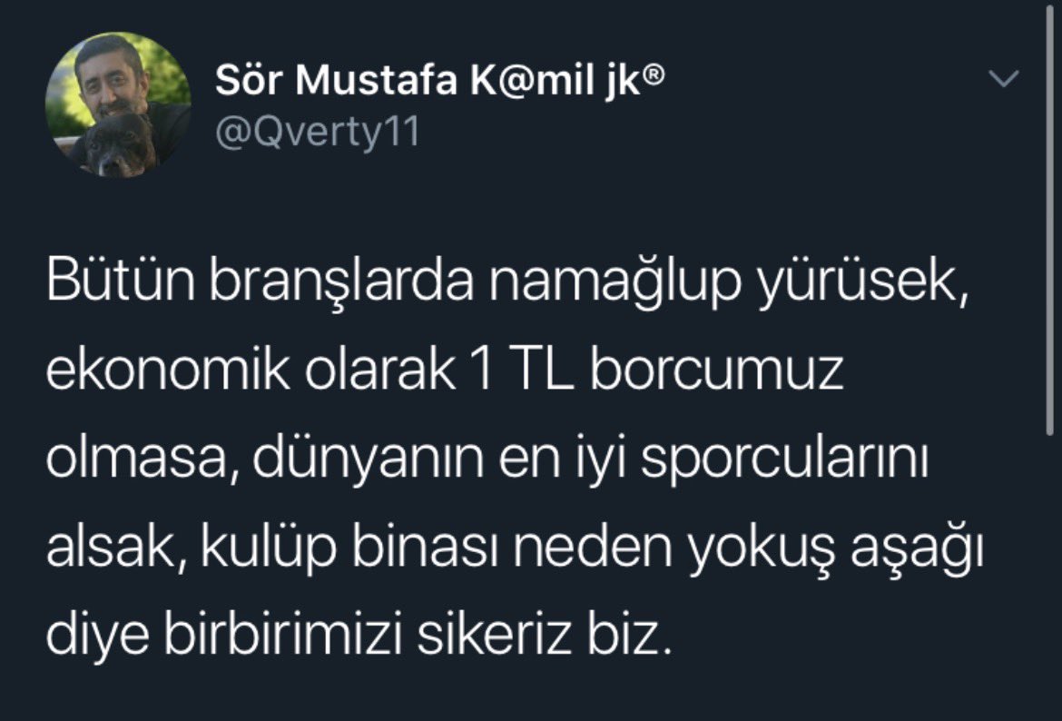 hakanonaydin's tweet photo. @qwertyu1903 Bu mu Abi 🙂 https://t.co/xrF5AQNulG