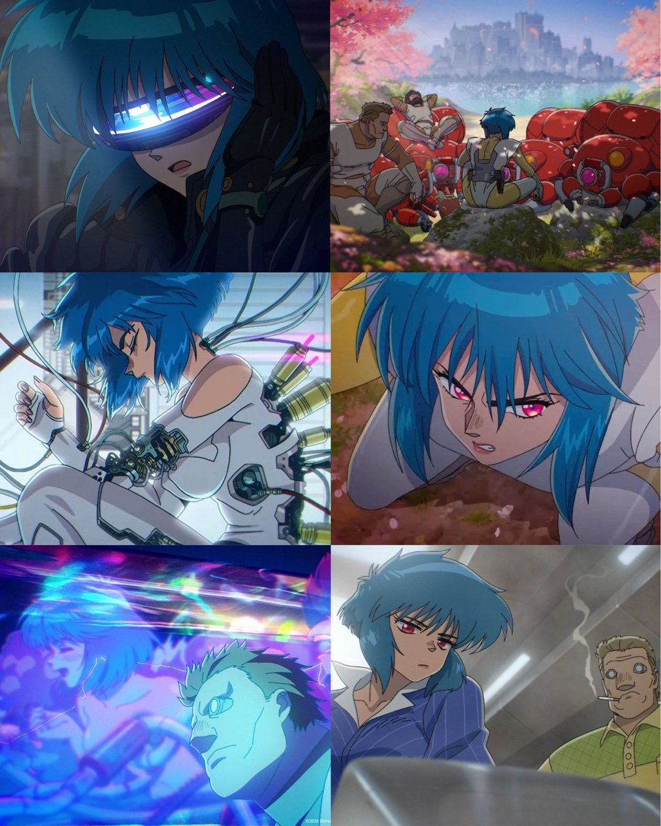 AnimeePost's tweet photo. The Ghost in the Shell (2026) https://t.co/UzpFX69DI8