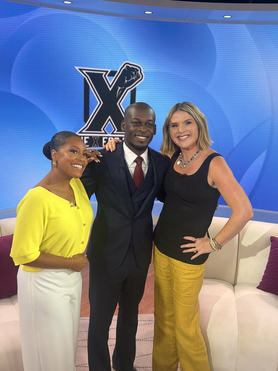 NewEmergingKing's tweet photo. Great time on the @TODAYshow this morning. Super humbling experience. 

Thank you all for your support. 🙏🏿 https://t.co/JJ46d3F7iY