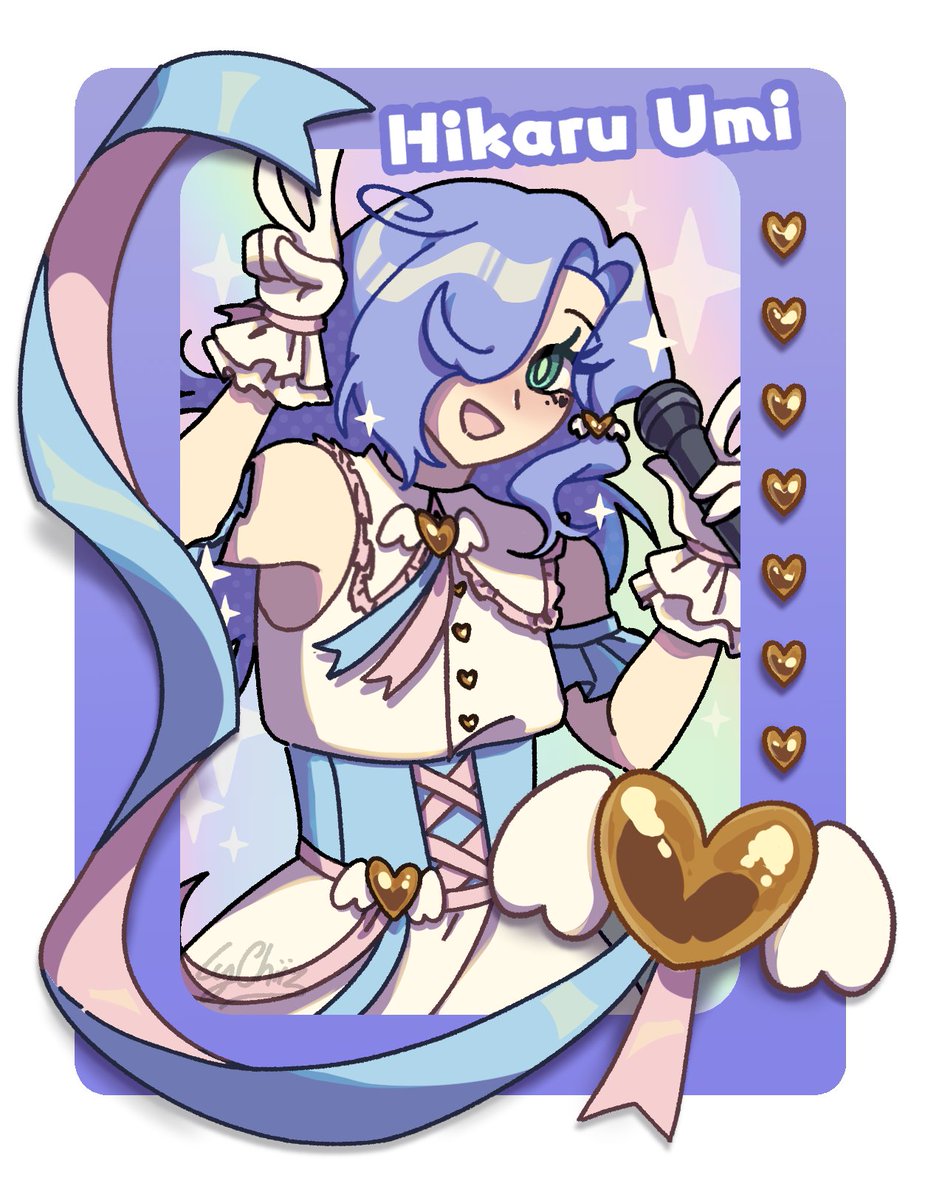 whoops forgot to post my artfight attacks so far : 1. @/klovii_ 2