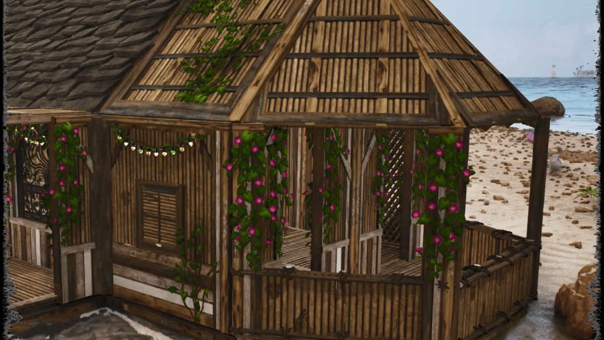 knufflesandman's tweet photo. Shanty Structures for @survivetheark  just dropped! 
I've released a brand new free cosmetic set of rustic wooden shanty structures perfect for beach bases, island villages, pirate coves, and cozy tropical builds.

Download it now on @CurseForge :
→ https://t.co/igbw9zIyYf

Let me know what you build with it! I’d love to see your creations #ARKSurvivalAscended #ARKMods