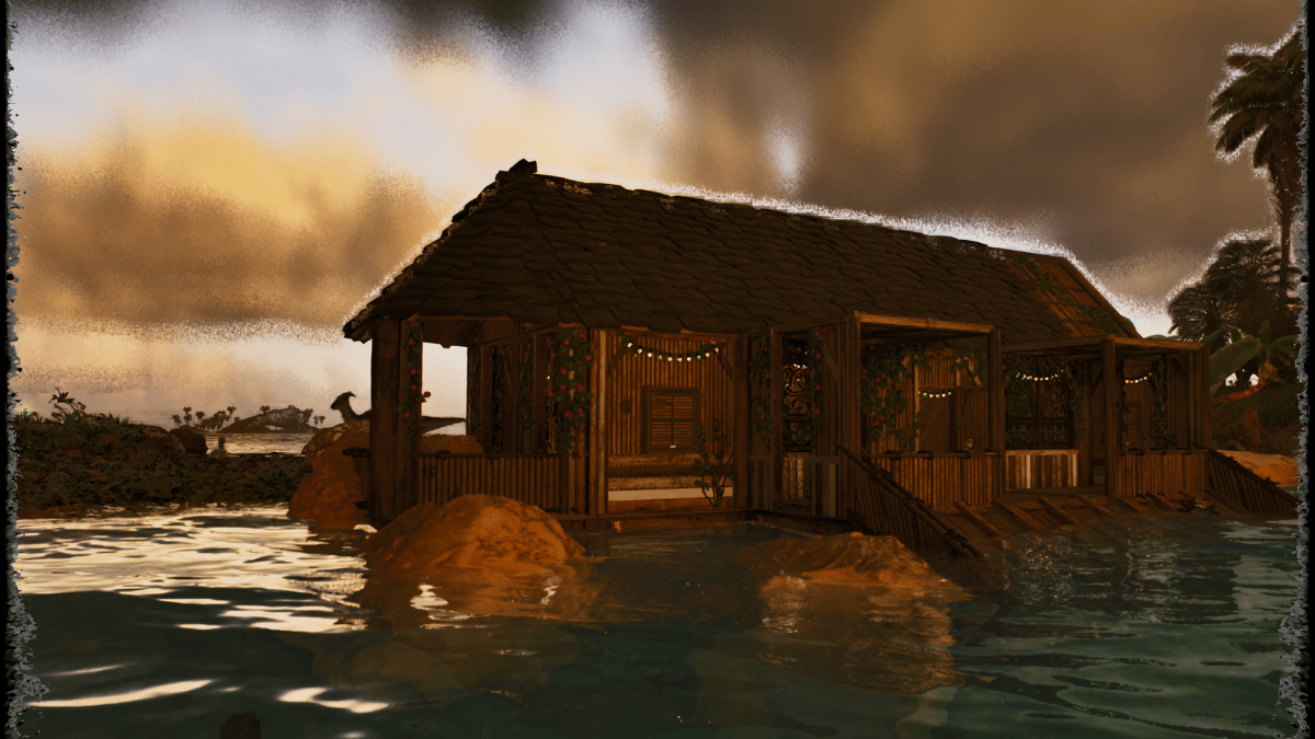 knufflesandman's tweet photo. Shanty Structures for @survivetheark  just dropped! 
I've released a brand new free cosmetic set of rustic wooden shanty structures perfect for beach bases, island villages, pirate coves, and cozy tropical builds.

Download it now on @CurseForge :
→ https://t.co/igbw9zIyYf

Let me know what you build with it! I’d love to see your creations #ARKSurvivalAscended #ARKMods