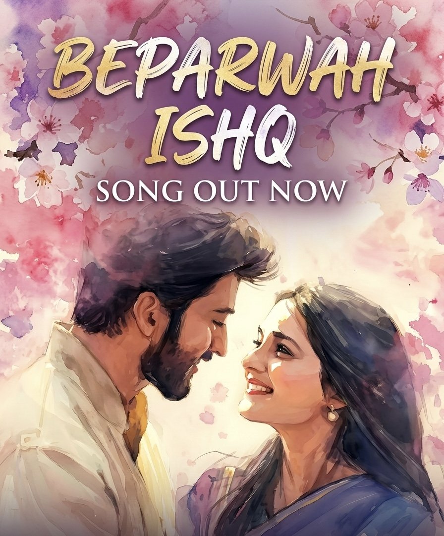 GoldenWingsPro1's tweet photo. BEPARWAH ISHQ OUT NOW 💗 
LINK IN BIO...

#officialsong #hastag #treding #viralsong #love https://t.co/qAEID23jln