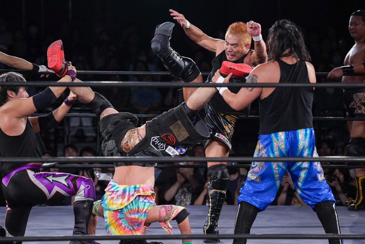 pig38kong's tweet photo. M2K(望月成晃&横須賀ススム&神田裕之選手)。
#ルチャンコ・メモリアル #DRAGONGATE https://t.co/FI6f4qGG9t