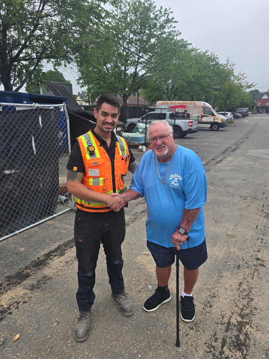 TB_Properties's tweet photo. Always great when Kenny G comes to visit! As our former superintendent, Ken has overseen many of our developments through the years. Although he’s now retired, his insight and advice continues to help guide our team at TB! https://t.co/2CFYTAhh8L
