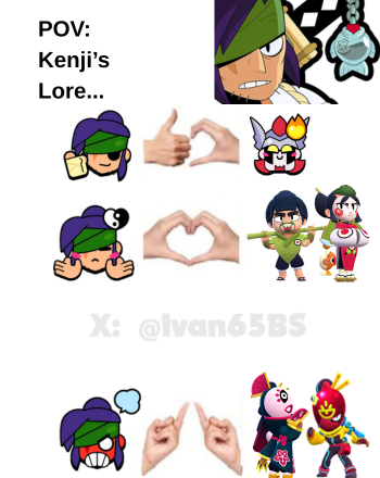 Ivan65BS's tweet photo. Pov: Kenji's Lore...
#BrawlStars https://t.co/dju4N3wJ7c