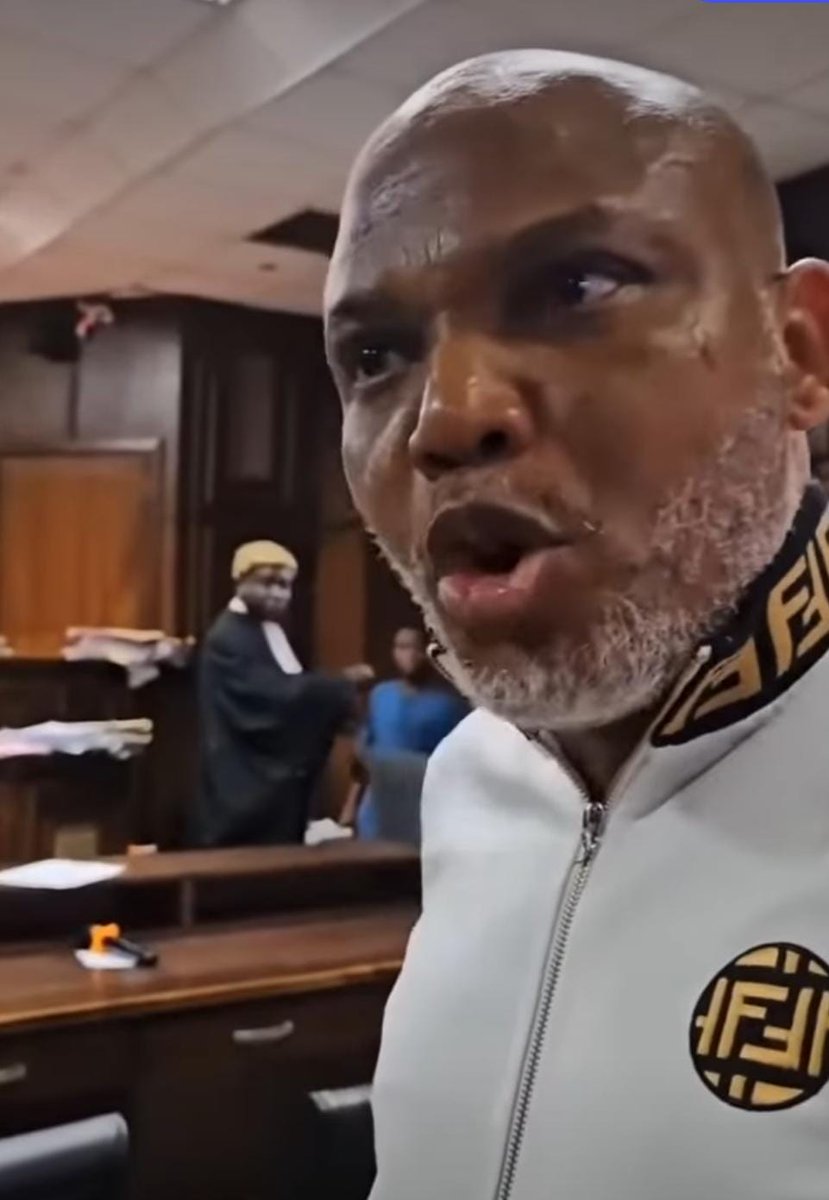 StephenUba8's tweet photo. We do not beg for what is right. We ask the Nigerian Government to release Mazi Nnamdi Kanu — he has broken no law in Nigeria, nor anywhere in the world. His continued detention is unjust. ✊#FreeMaziNnamdiKanu #RuleOfLaw #Justice #Biafra #HumanRights https://t.co/Vk2gv0o2DP