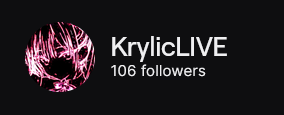 krylicts's tweet photo. 100 followers on twitch, thank you so much!!!! https://t.co/UKFkr6VoPy