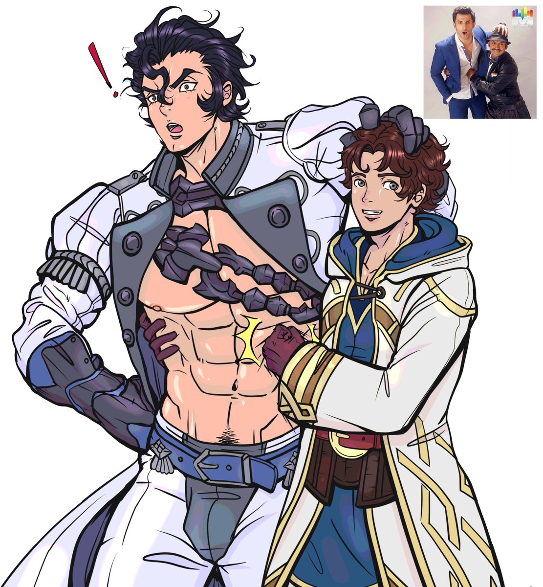Rocckart's tweet photo. i had so much fun with the reference 😄
Commission for @julespabs 💜💙
#FireEmblem #OC  #commissionㅤ #commissionopen https://t.co/iBoafhuycE