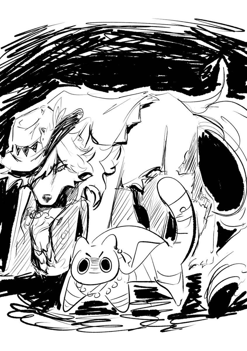 wisteria_owo's tweet photo. 🐺🐱
: I want to draw catRen !

: ...

here is me learning how to draw wolf and cat----- https://t.co/st12H3twzP