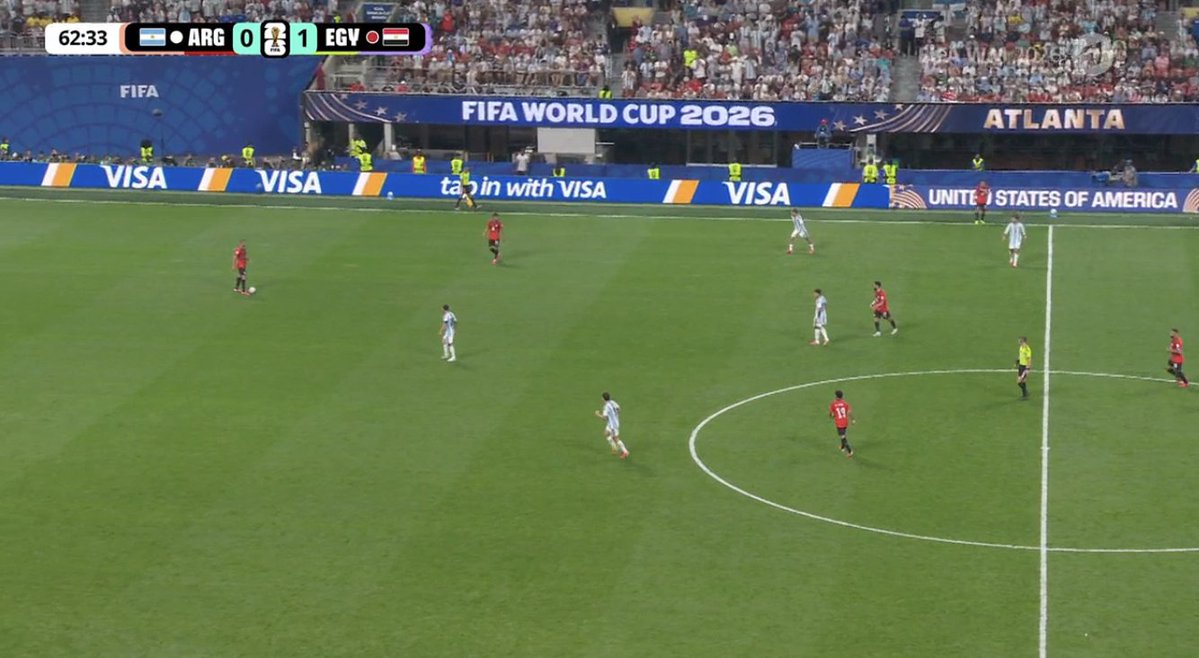 TouchlineX's tweet photo. 📸 - ARGENTINA HAVE BEEN SAVED BY VAR!

BUT THEY ARE STILL 30 MINUTES AWAY FROM GETTING KNOCKED OUT OF THE WORLD CUP! https://t.co/p6LeP2FTlt