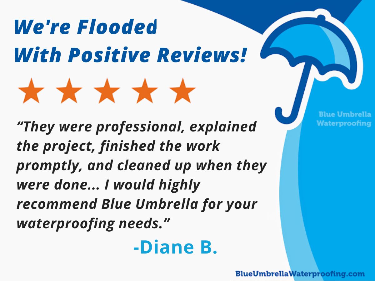 BUWaterproofing's tweet photo. 🌧️ Heavy rain is a reminder that a dry basement starts with the right waterproofing system.

If you're dealing with basement water or a wet basement, don't wait for the next storm. Schedule a free inspection with Blue Umbrella Waterproofing.

www.blueumbrellawaterproofing. https://t.co/DctvYya4GJ